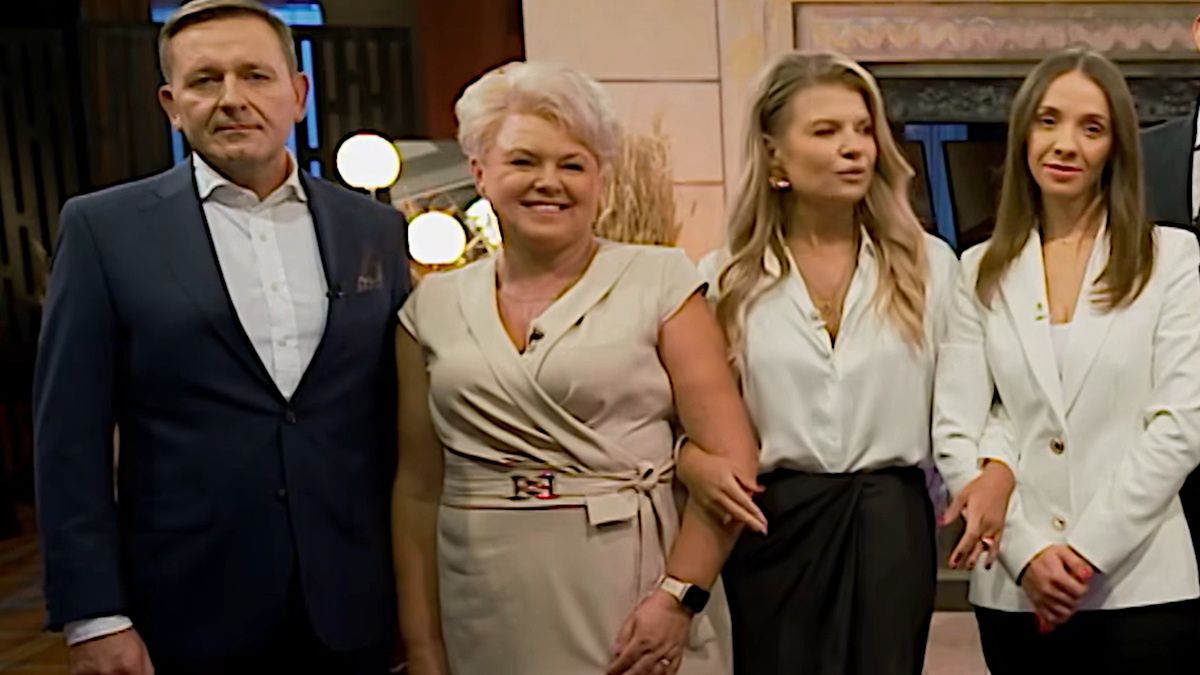 Marta Manowska i uczestnicy programu "Rolnik szuka żony"