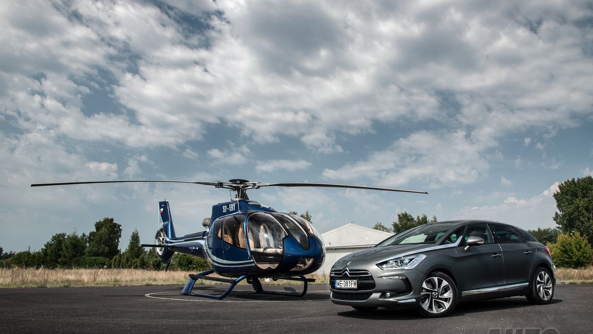 Citroën DS5 i Eurocopter EC130 [galeria autokult.pl] 1