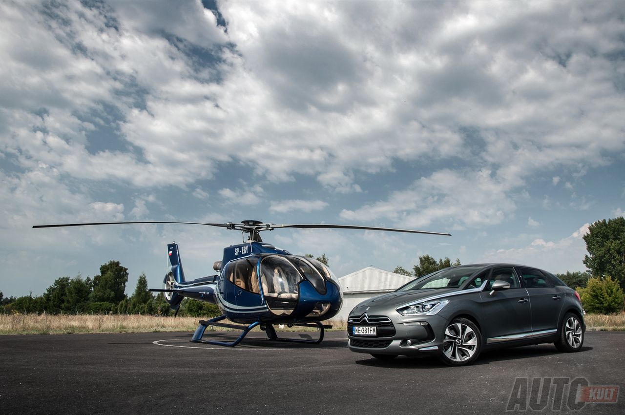 Citroën DS5 i Eurocopter EC130 [galeria autokult.pl]