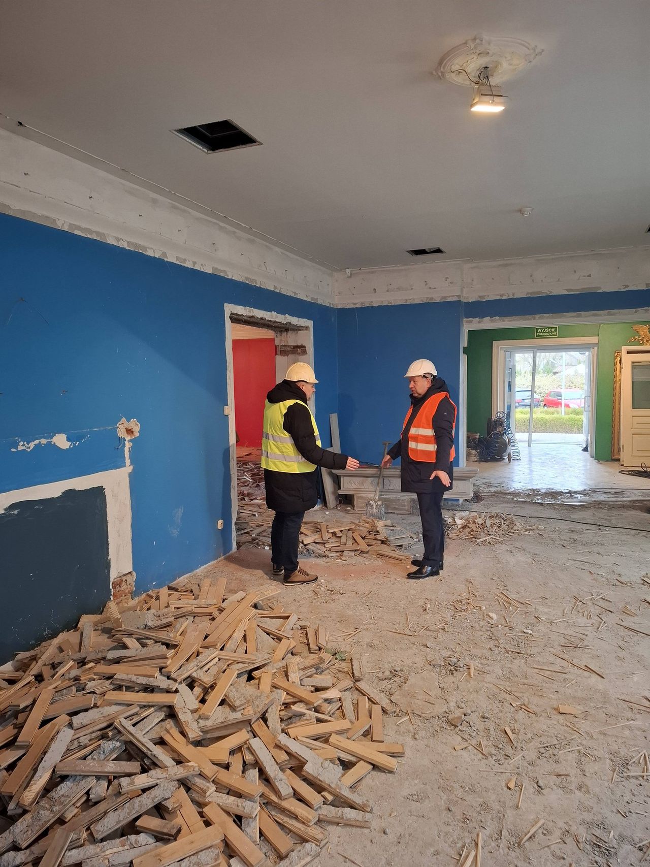 Urząd Stanu Cywilnego w trakcie remontu