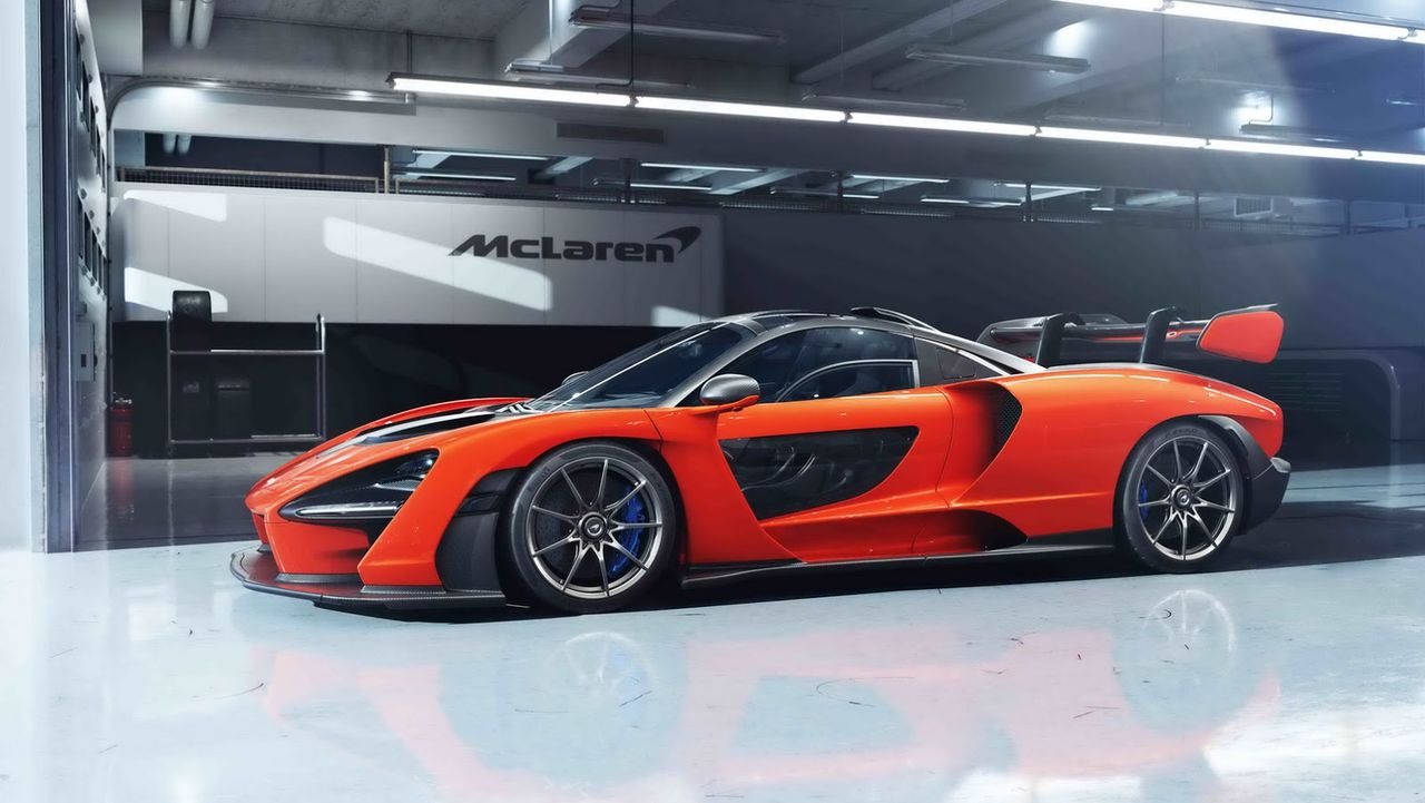 McLaren Senna. Jego dziwne proporcje wynikają z torowego przeznaczenia auta