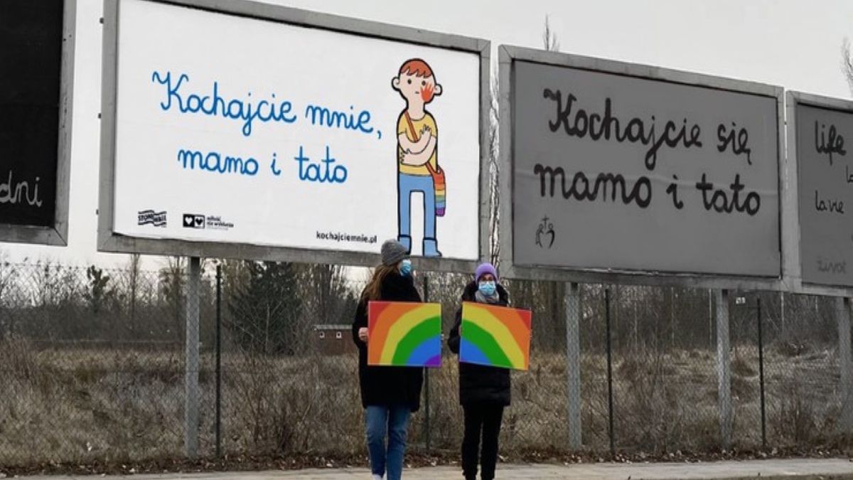 W Warszawie i Poznaniu zawisną bilbordy wyrażające wsparcie dla dzieci i młodzieży LGBT 