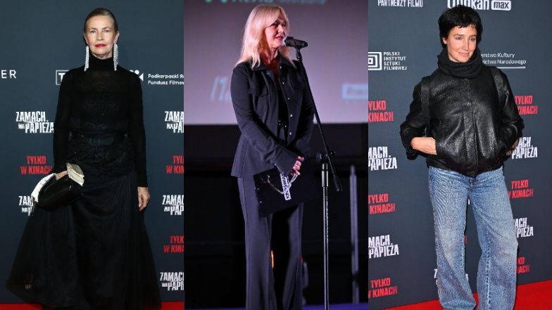 Gwiazdy na premierze filmu "Zamach na papieża"