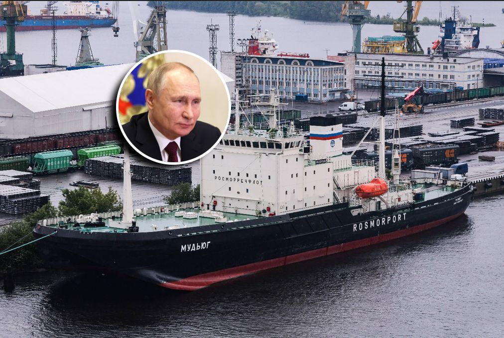 Russia is building a fleet of icebreakers to use in the Arctic.