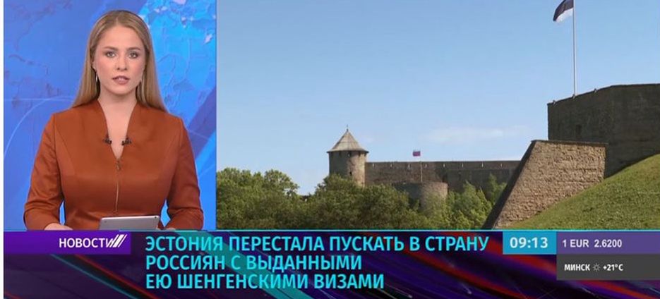 Białoruska telewizja użyła kuriozalnego porównania