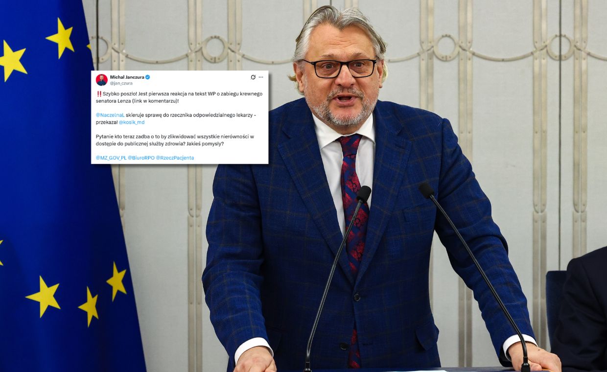 Zabieg dla krewnego senatora KO. Jest reakcja lekarzy