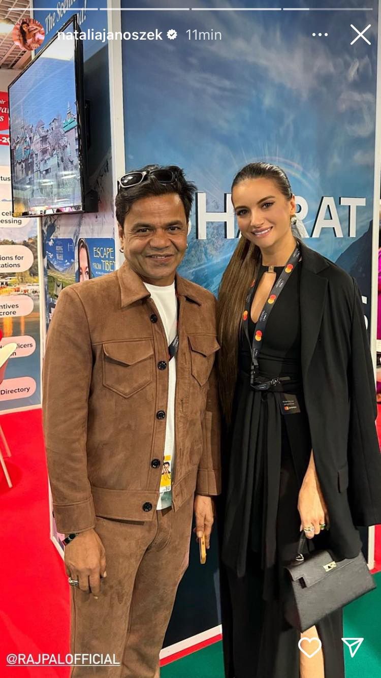 Natalia Janoszek i Rajpal Yadav