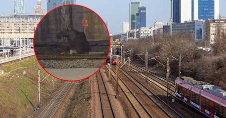 Zdjęcie z Warszawy. Pasażerowie nie dowierzali