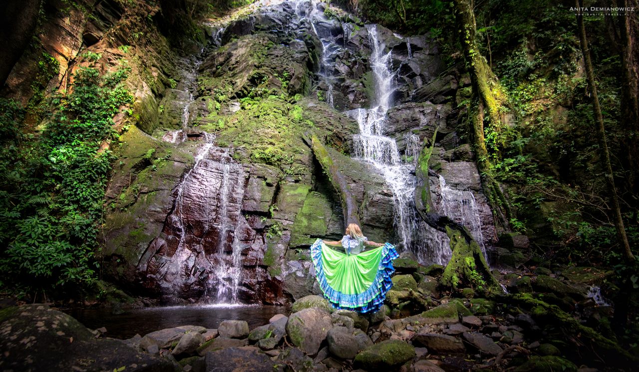 Wodospad w kostarykańskim Parku Narodowym Rincon de la Vieja.