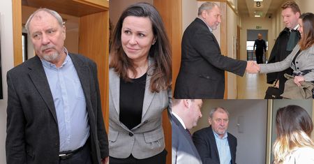 Grabowski i Kruszewska POJEDNALI SIĘ po wyjściu z sali rozwodowej (ZDJĘCIA)