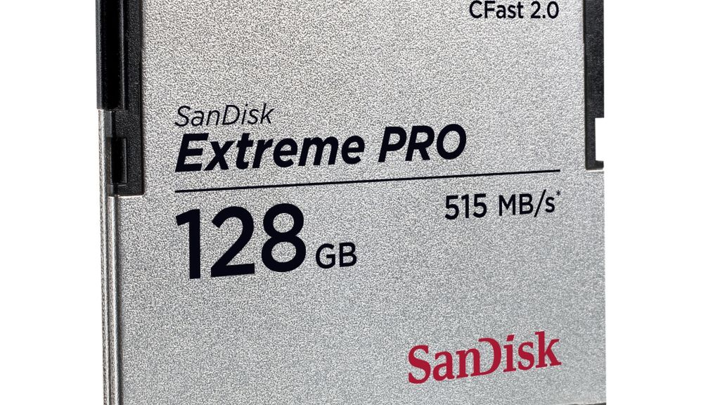 SanDisk Extreme PRO CFast 2.0 - szybkie i pojemne karty pamięci do filmów 4K 1