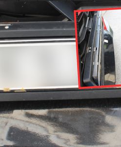 Ruchome tablice rejestracyjne. Policjanci odkryli zuchwały mechanizm