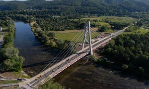 Nowy most na Sanie. Ma ponad 230 metrów