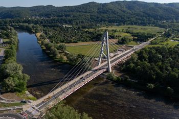 Nowy most na Sanie. Ma ponad 230 metrów