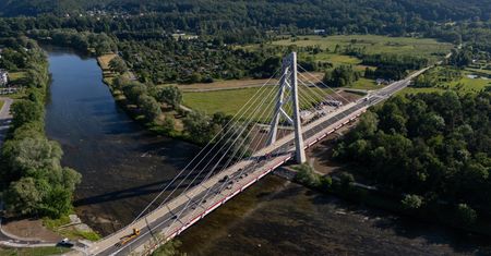 Nowy most otwarty. Koszt: ponad 100 mln zł