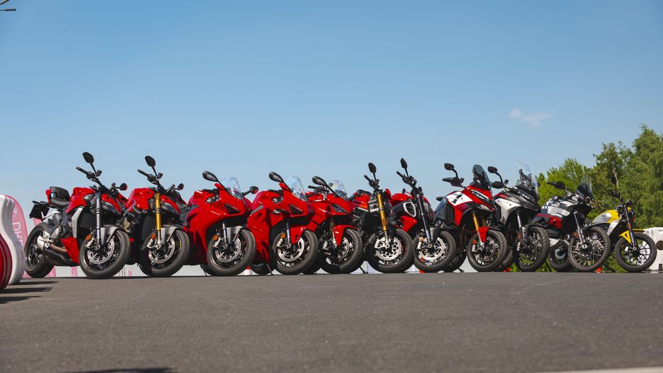 Gama motocykli Ducati