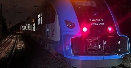 Ruda Śląska: Śmiertelne potrącenie przez pociąg przy stacji Chebzie