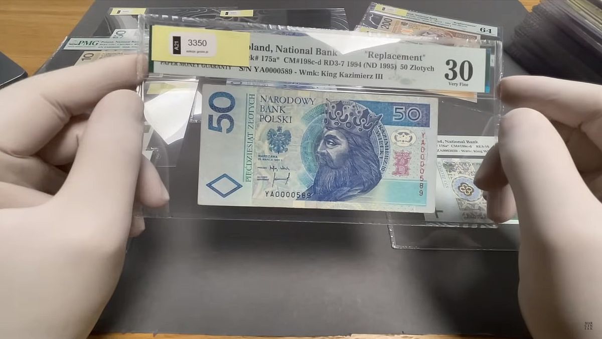 Wyjątkowy banknot o nominale 50 zł