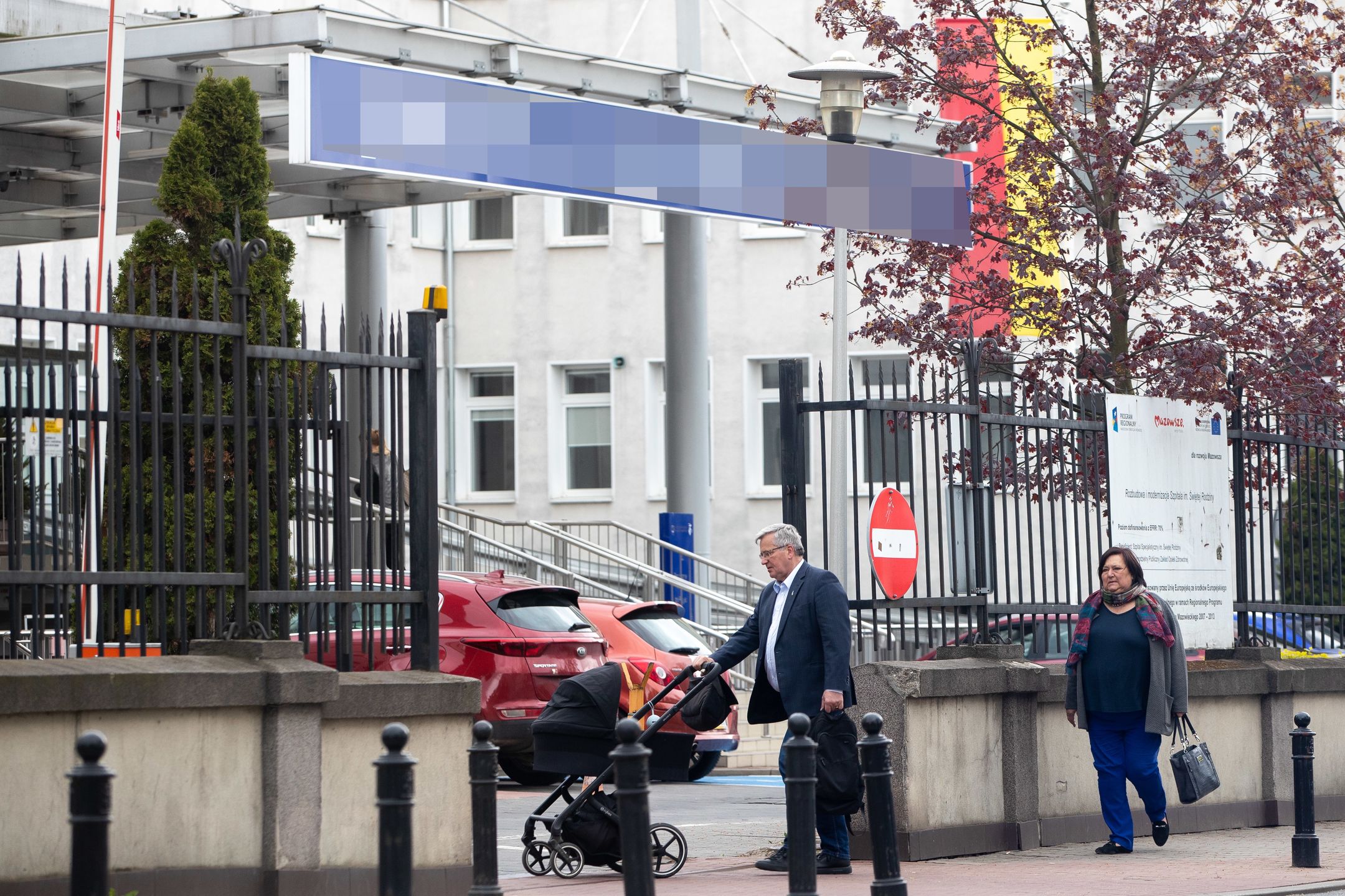 Komorowscy na spotkaniu z wnuczką