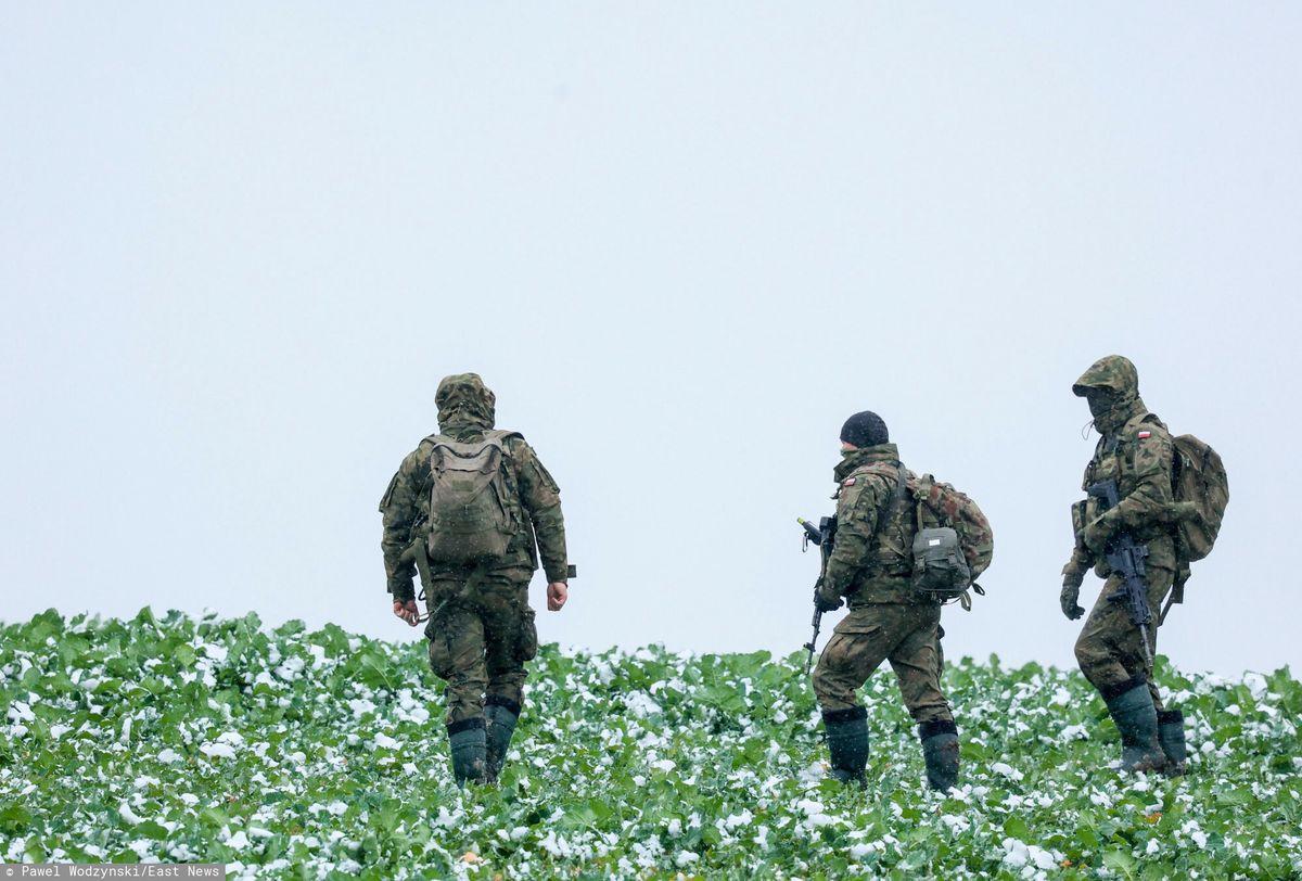 Żołnierze poszukują obiektu, zdjęcie ilustracyjne