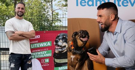 TYLKO NA PUDELKU: Łukasz Litewka angażował się w pomoc zwierzętom. Tak wspominają go Przetakiewicz i Rozenek-Majdan: "Dla niego to było oczywiste, że po prostu pomaga"