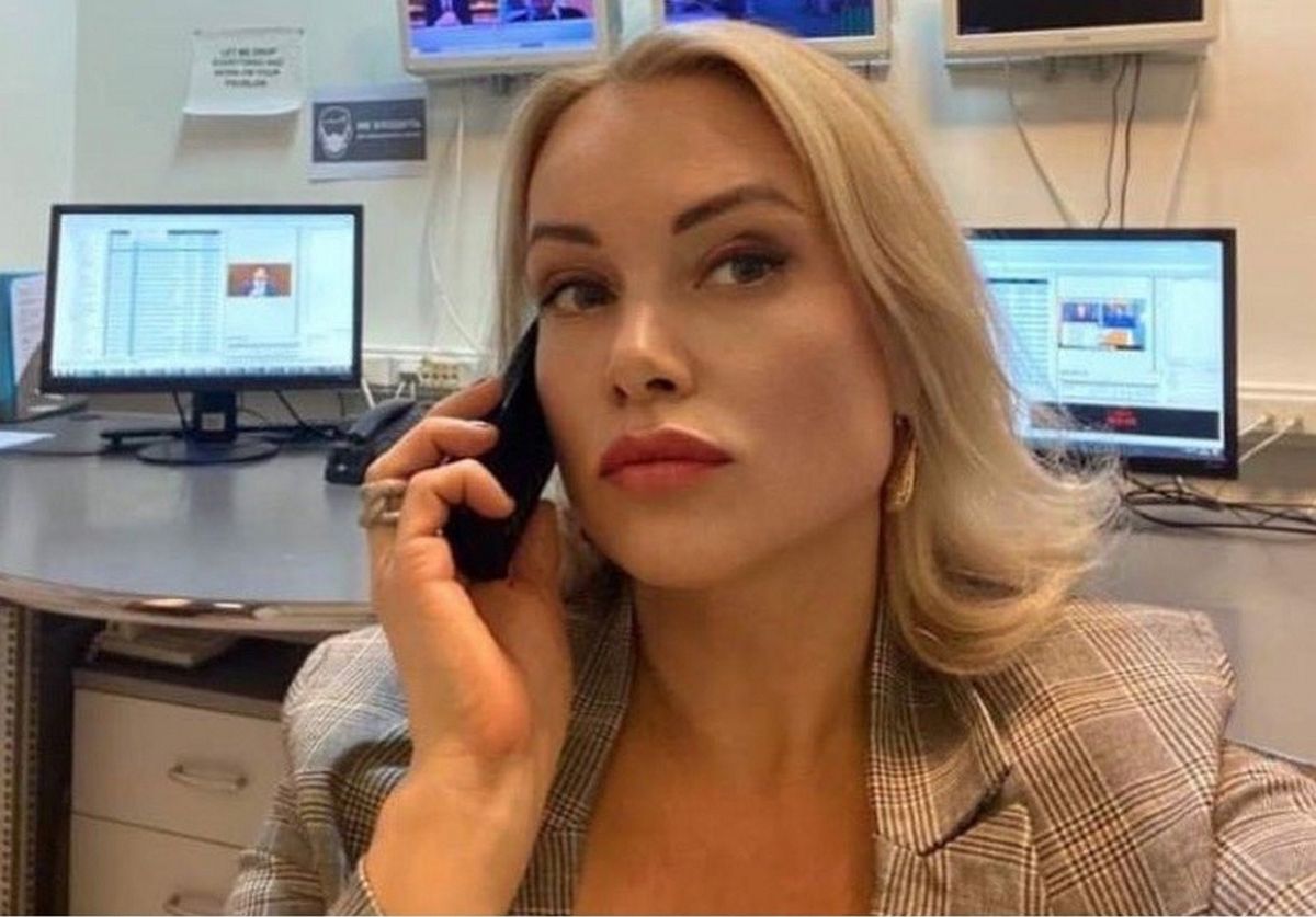 Owsiannikowa w byłej pracy. Protestowała na wizji, więc w rosyjskiej telewizji już nie pracuje