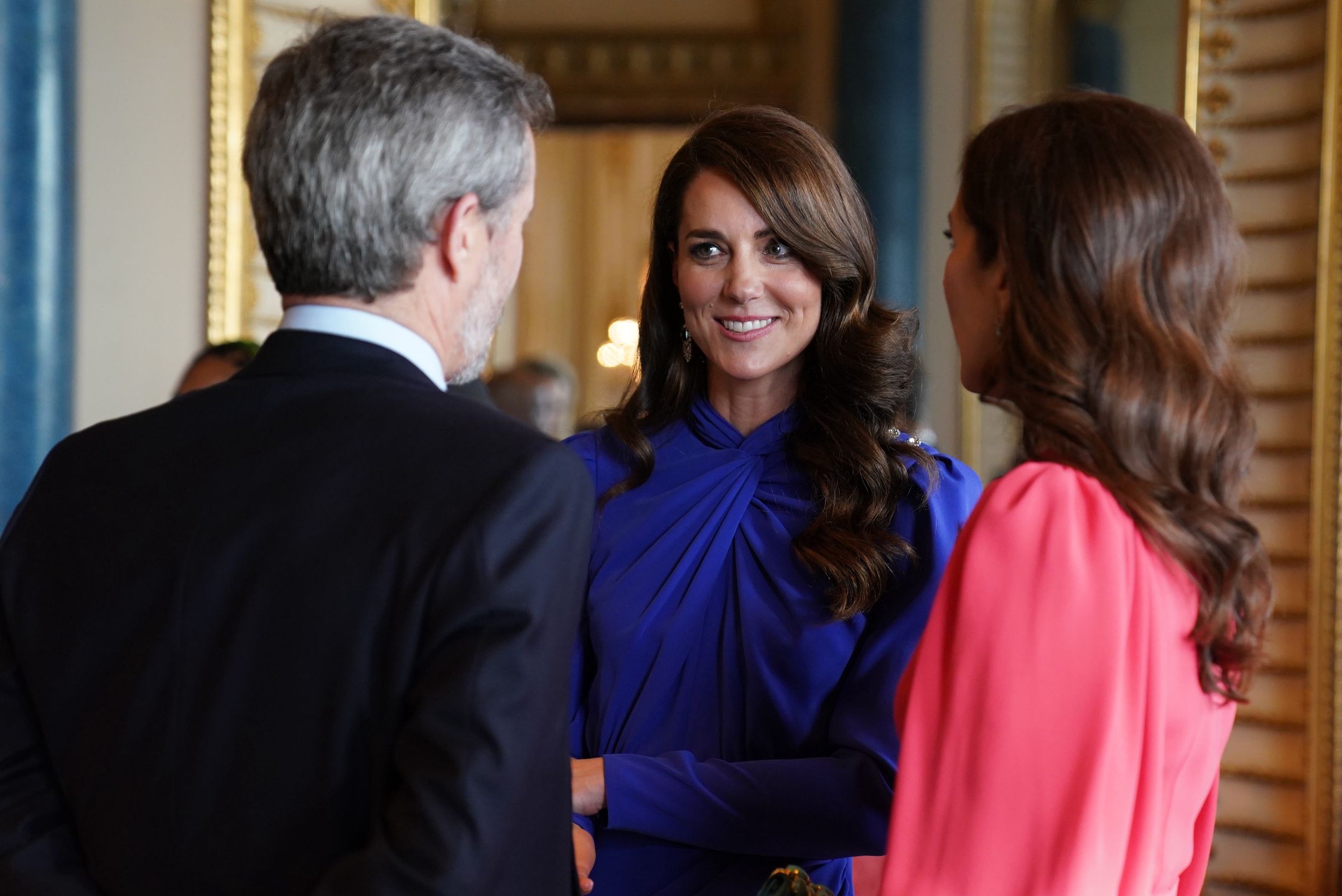 Kate Middleton na przyjęciu poprzedzającym koronację