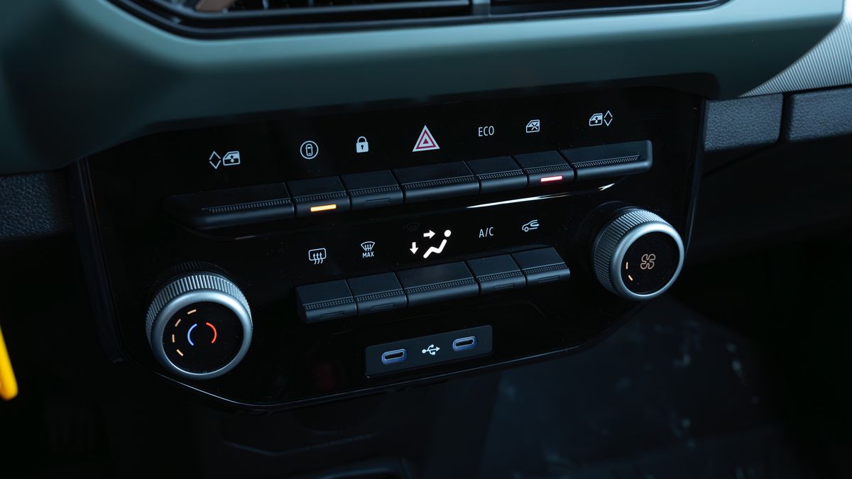 Panel klimatyzacji