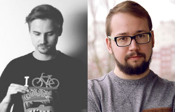 Marcin Płucinik i Grzegorz Wojciechowski w Neon Shake Advertising