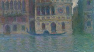 Pałac z obrazu Moneta na sprzedaż. Wenecja liczy miliony