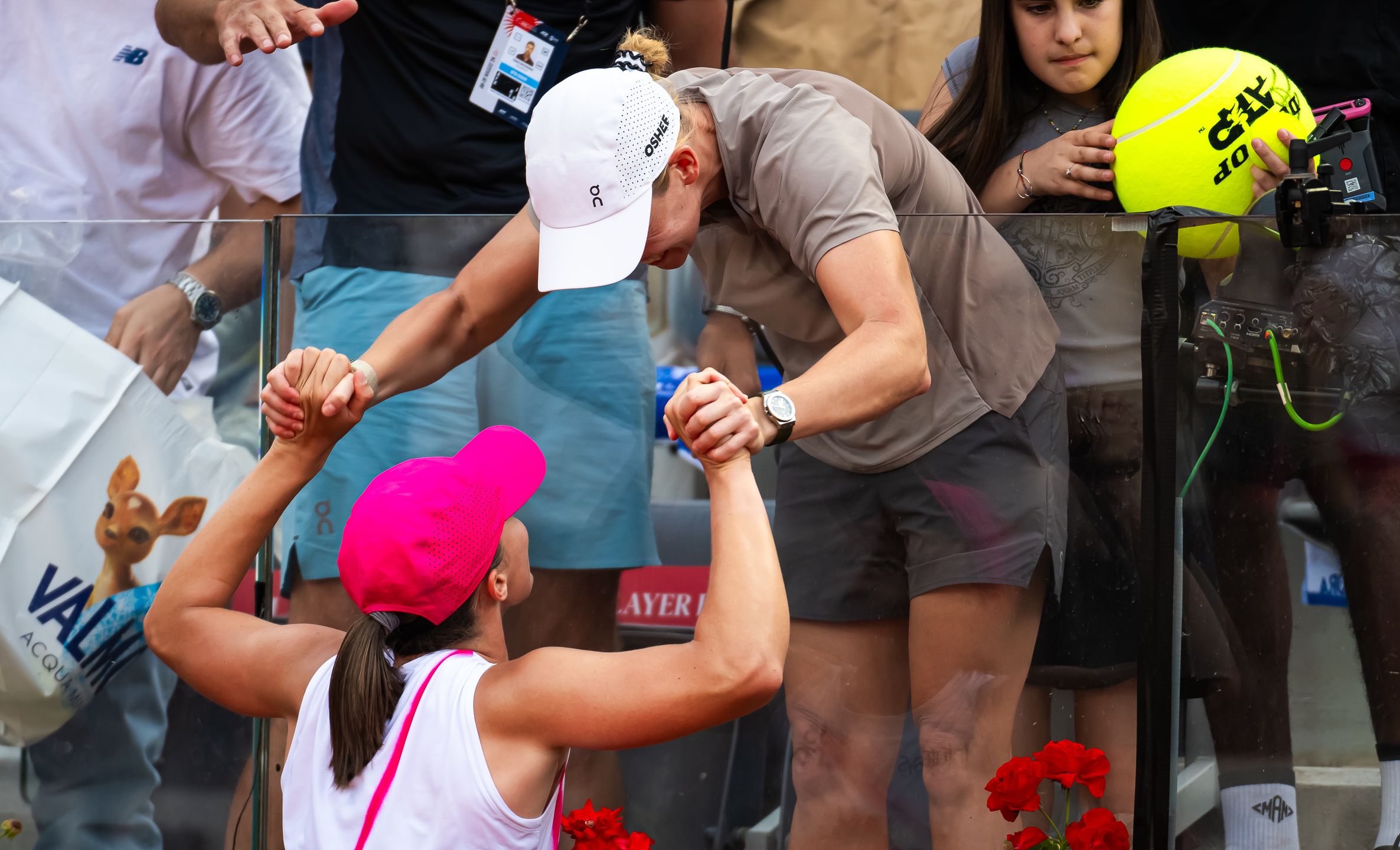 Iga Świątek i Daria Abramowicz