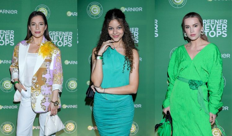 Gwiazdy pozują na "zielonym evencie": Emilia Dankwa, wiosenna Maffashion i kolorowa Anna Dereszowska (ZDJĘCIA)