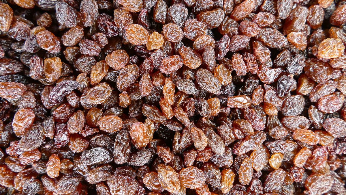 rodzynki sultanskie owoce 