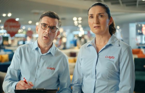 Mumio w kampanii "Zobacz jak Tanio" marki Agata