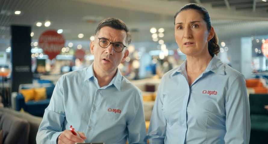 Mumio w kampanii "Zobacz jak Tanio" marki Agata