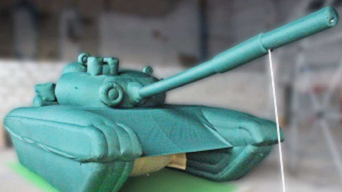 Ukraina testuje gumowe uzbrojenie. Ma pomóc w walce z dronami 1