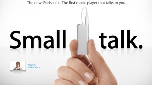 iPod shuffle - aktualizacja firmware'u i VoiceOver Kit 1