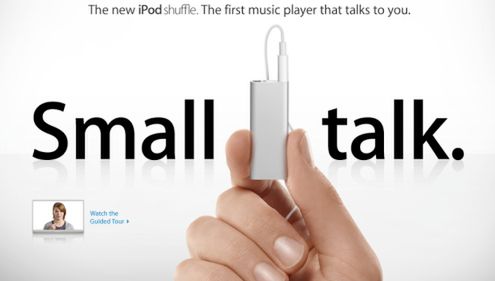 iPod shuffle - aktualizacja firmware'u i VoiceOver Kit