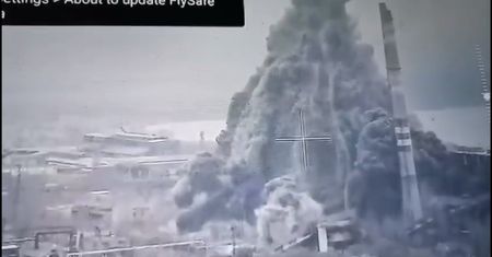 Potężne uderzenie w ukraińską elektrownię. Zrzucili bombę lotniczą