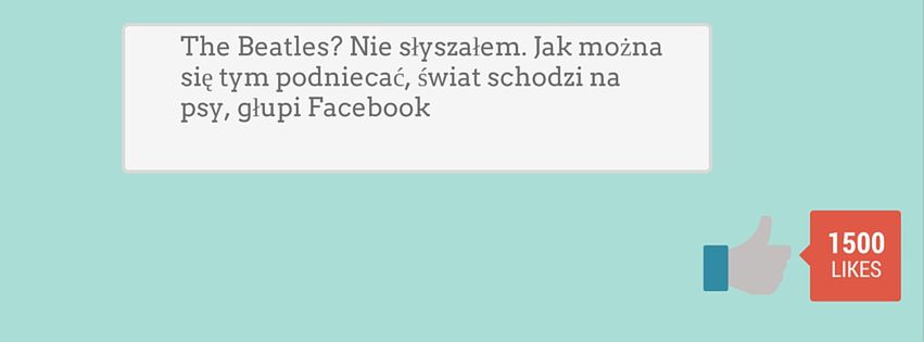 Jak wyglądałby Facebook 50 lat temu? Ludzie wyśmiewaliby The Beatles, modę i technologie 3