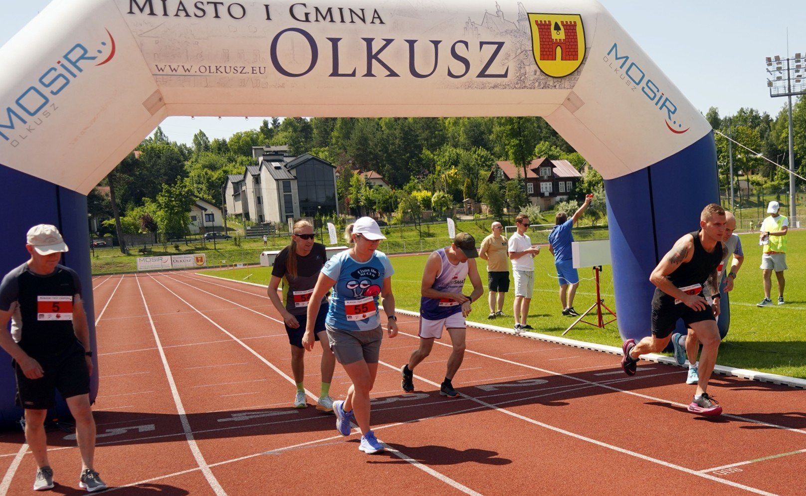 Prawie sto osób wzięło udział w pierwszym teście Coopera, zorganizowanym w Olkuszu