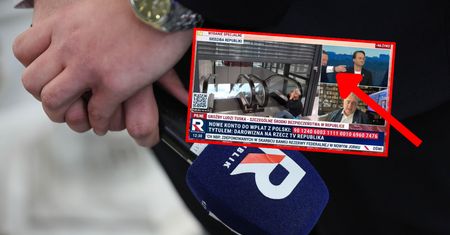 Niefortunny wypadek na antenie TV Republika. Poseł zaczął się śmiać