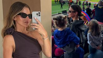 Anna Lewandowska pozuje z Klarą. Pokazała córkę w pełnej krasie. "MOJA MAŁA SPORTSMENKA"