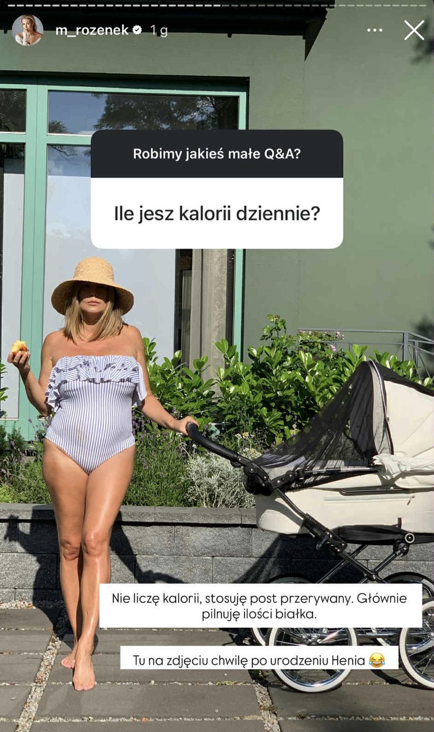 Małgorzata Rozenek-Majdan zdradza sekret swojej figury