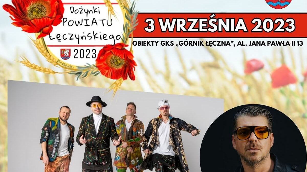 Dożynki powiatu łęczyńskiego w Łęcznej 2023
