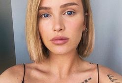 Maffashion w krótkiej sukience. Wyeksponowała długie nogi