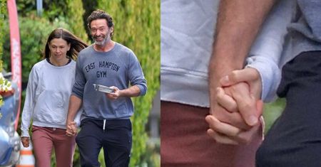 Rozpromieniony Hugh Jackman spaceruje za rękę z nową ukochaną. To dla niej porzucił żonę po 27 latach małżeństwa