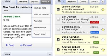 Jeszcze lepszy Gmail dla iPhone'a i Androida