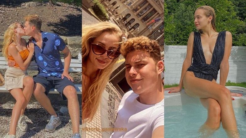 Wiktoria Gąsiewska i Adam Zdrójkowski relaksują się na wspólnych wakacjach