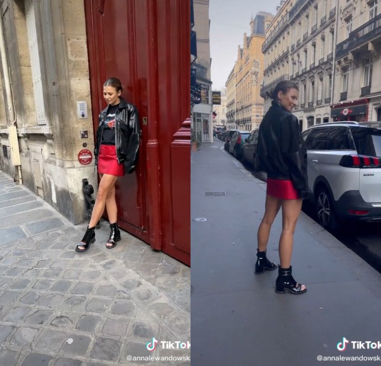 Anna Lewandowska prezentuje filmik ze stylizacjami z Tygodnia Mody w Paryżu